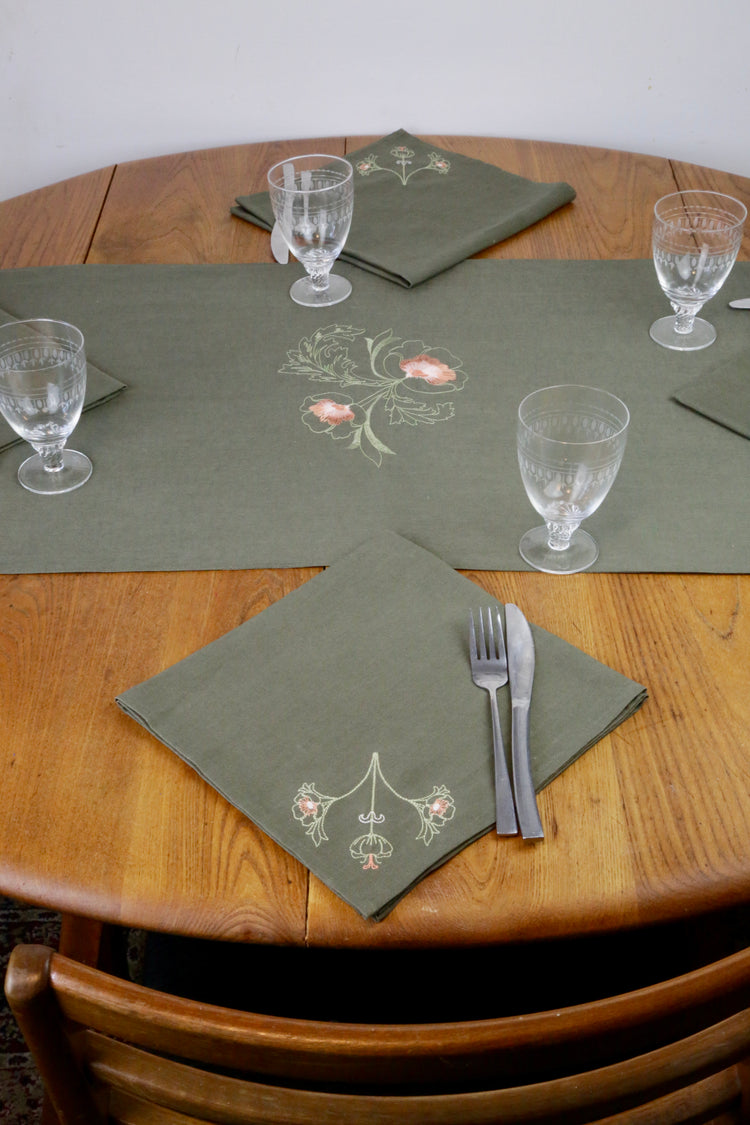 The ‘Liverpool’ Table Linen Collection by London Embroidery Studio