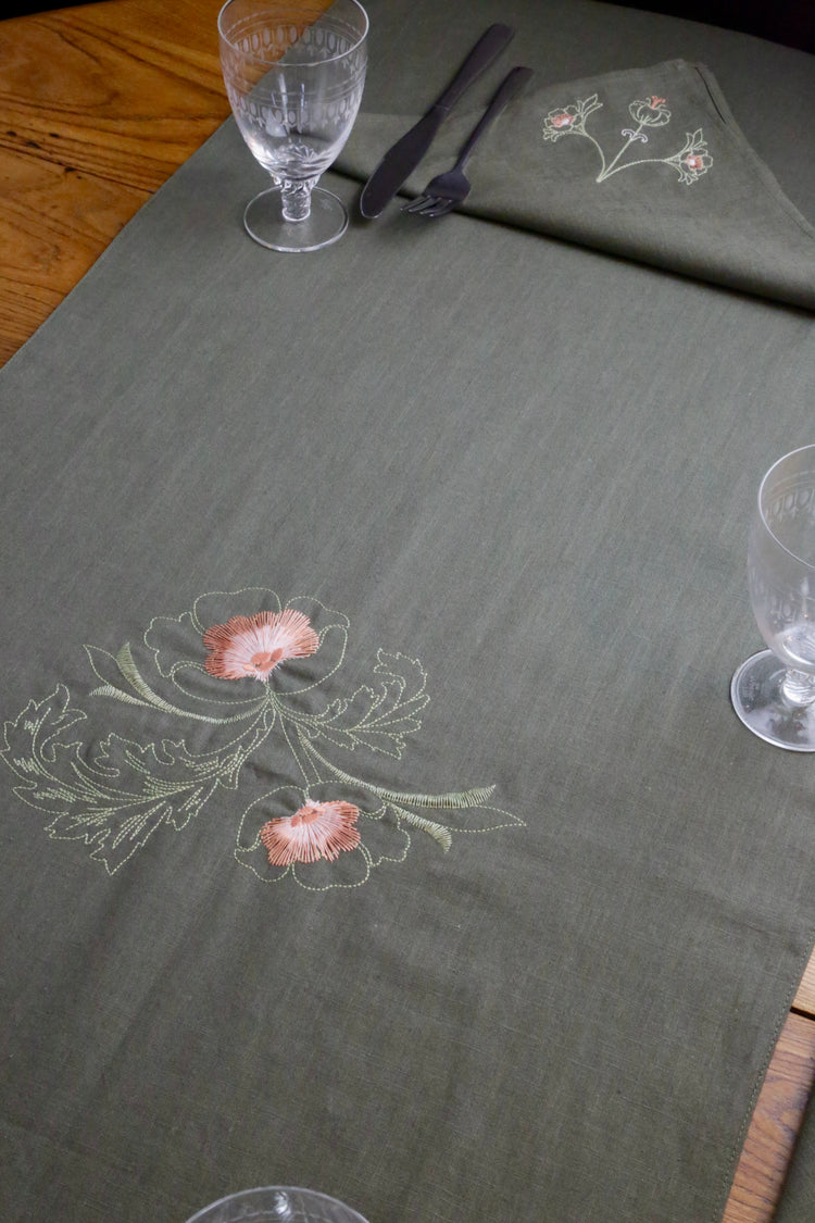 The ‘Liverpool’ Table Linen Collection by London Embroidery Studio