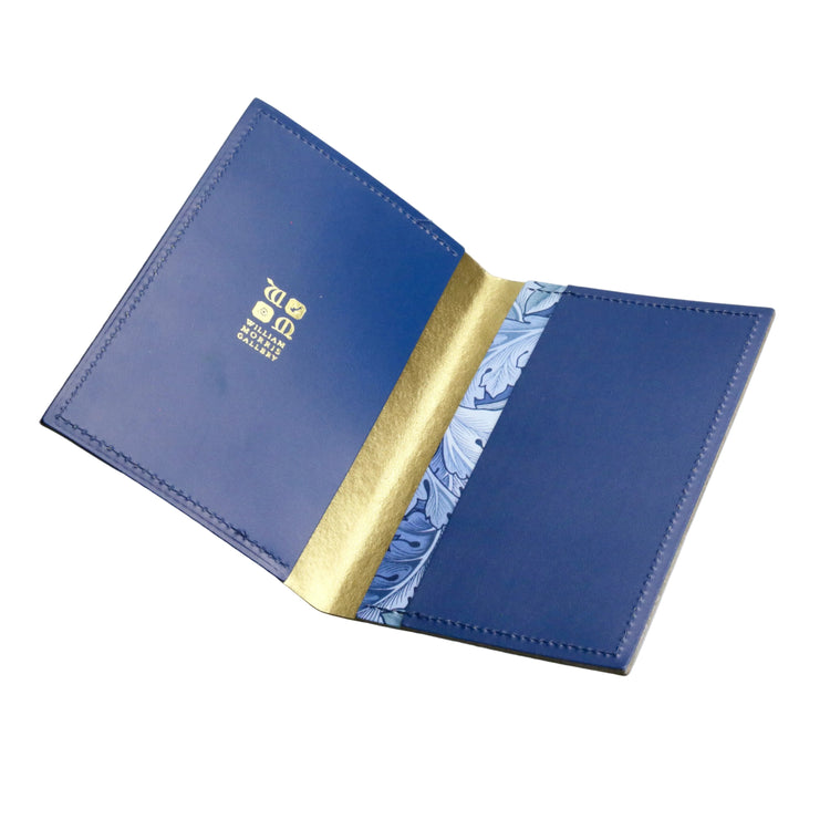 Acanthus Leather Passport Cover