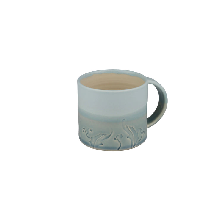 May Morris Arcadia Ceramic Mugs by Emma Lacey