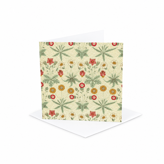 Daisy Square Greeting Card