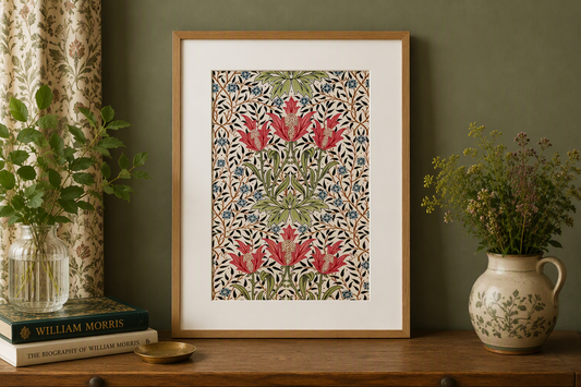 Bourne A3 Print by John Henry Dearle