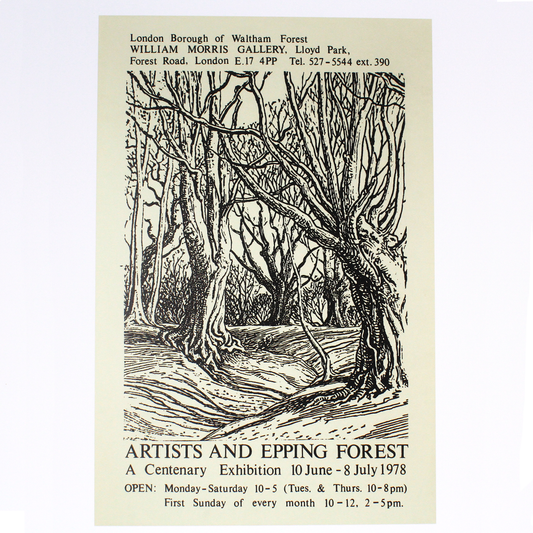Artists and Epping Forest - Exhibition Poster