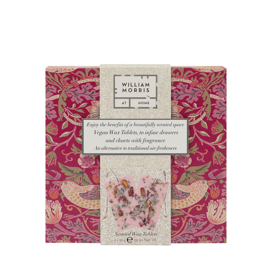 William Morris At Home Strawberry Thief  Scented Wax Tablets