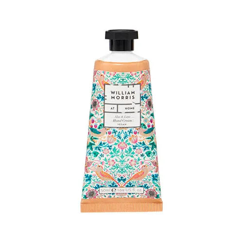 William Morris At Home Strawberry Thief Aloe & Lime 50ml Hand Cream