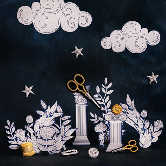 The Haberdashery Brooch Collection by Hand & Lock