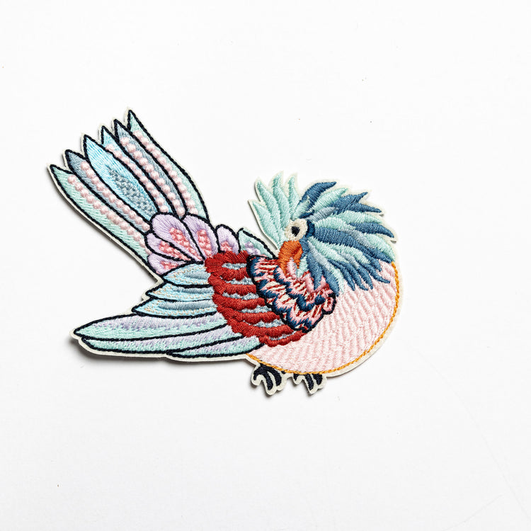 May Morris Embroidered Patches from Hand & Lock