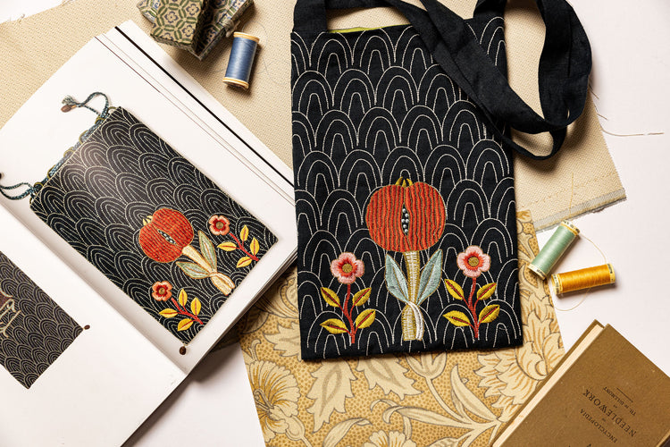 May Morris Book Bag by Hand & Lock