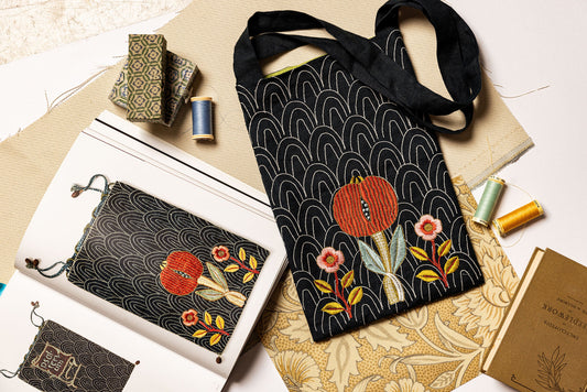 May Morris Book Bag by Hand & Lock