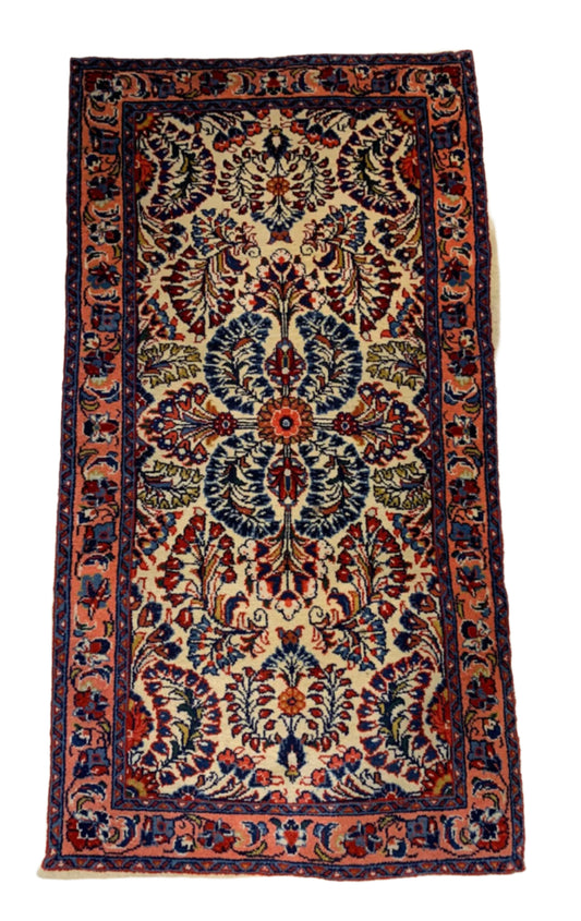 Persian Sarouk Runner Rug