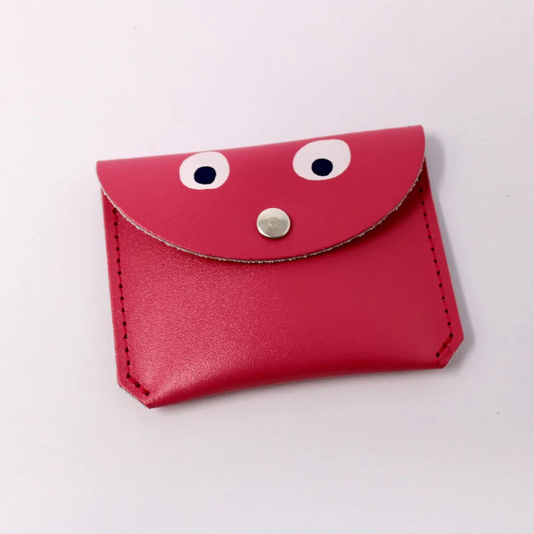 Googly Eye Leather Purse