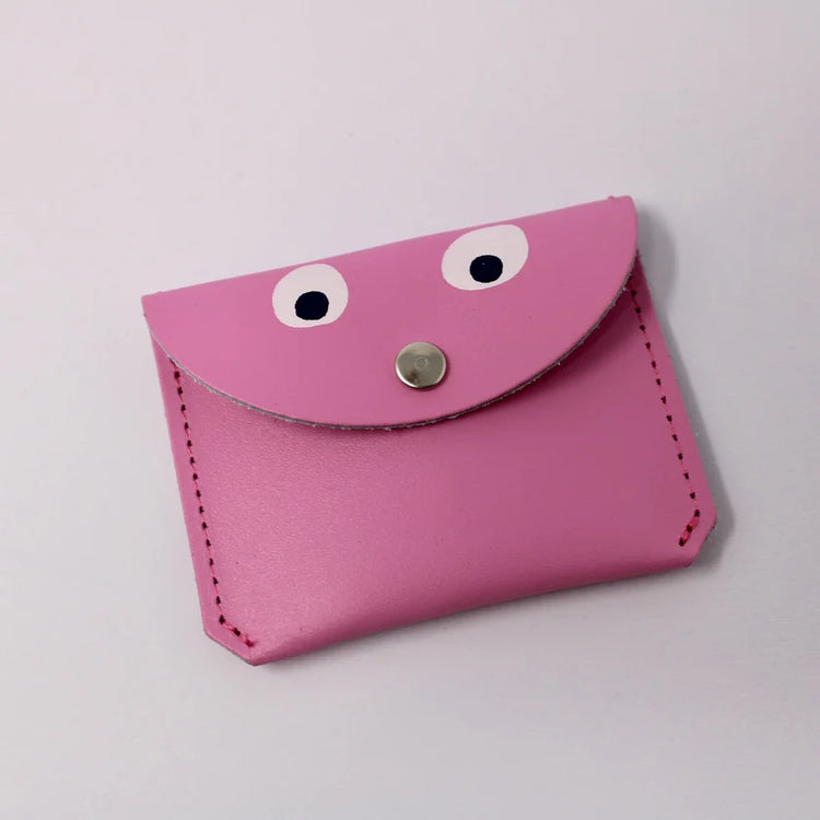 Googly Eye Leather Purse