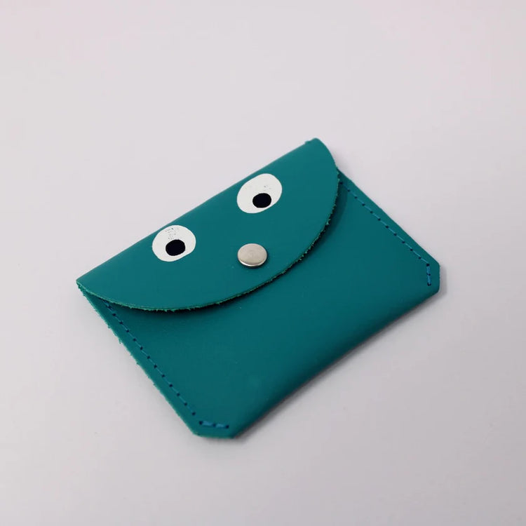 Googly Eye Leather Purse