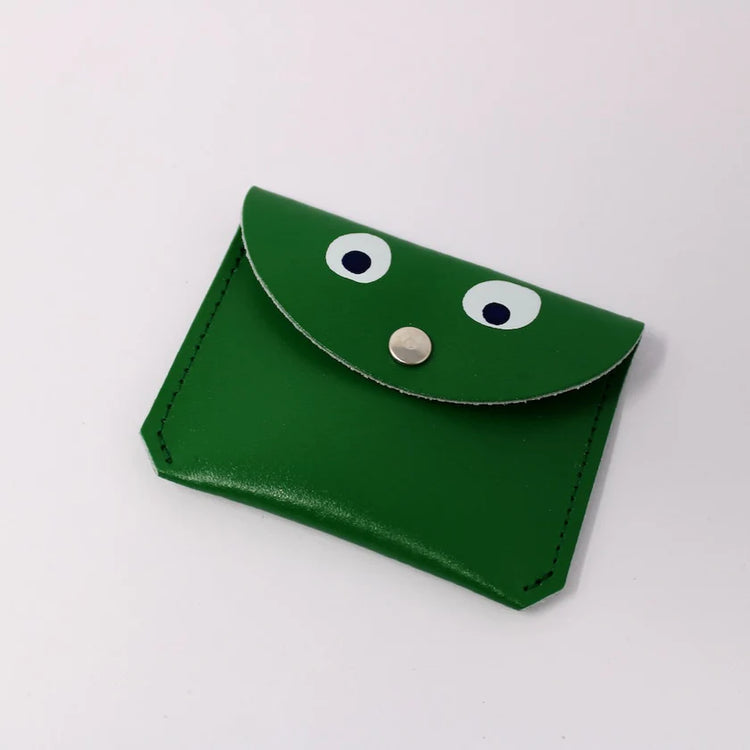 Googly Eye Leather Purse