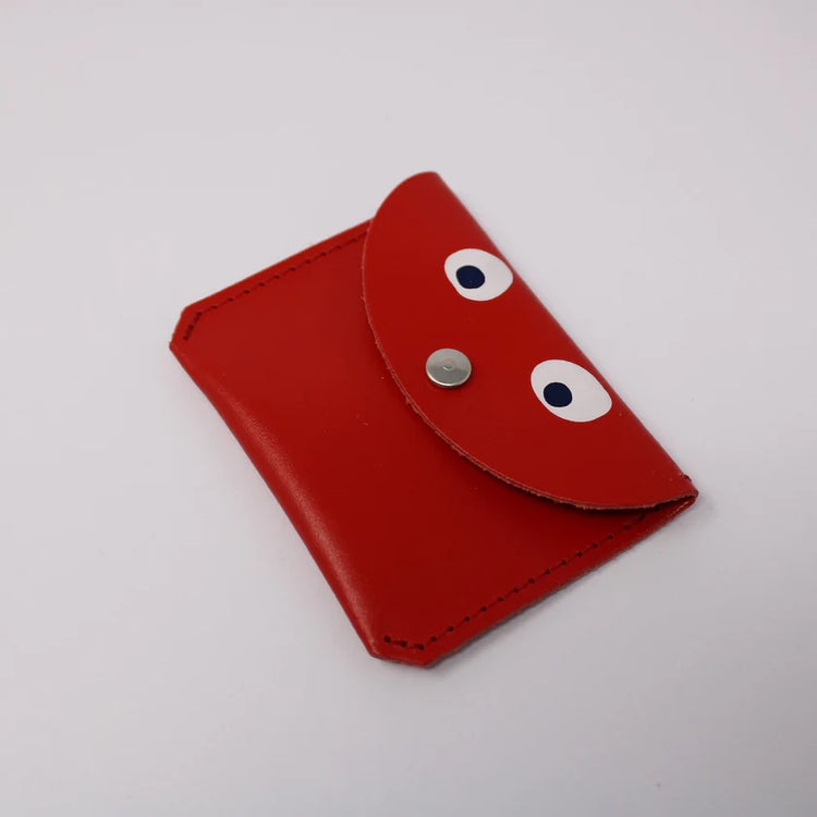 Googly Eye Leather Purse