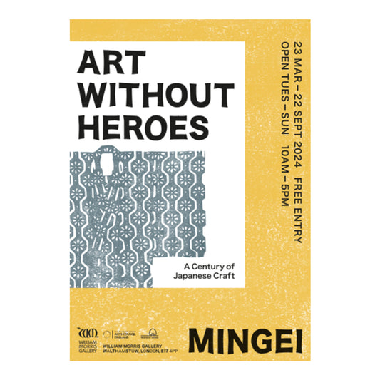A3 'Mingei: Art Without Heroes' Exhibition Poster - Kimono