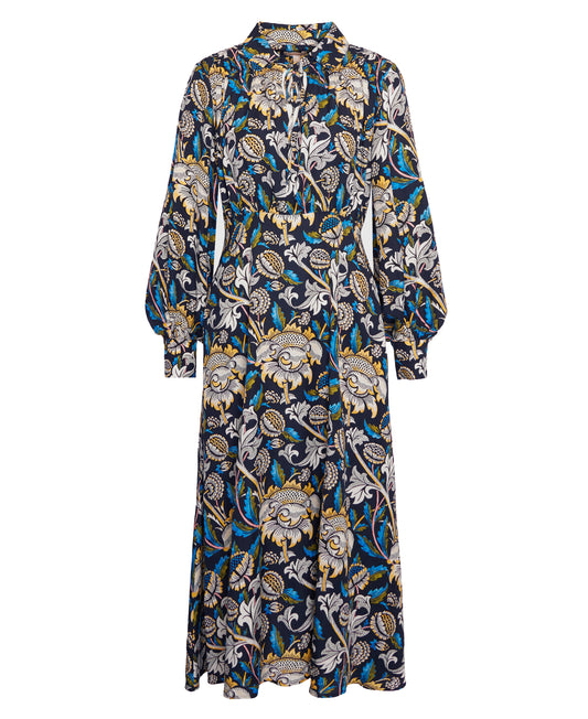 Barbour x William Morris Gallery Rendall Midi Dress