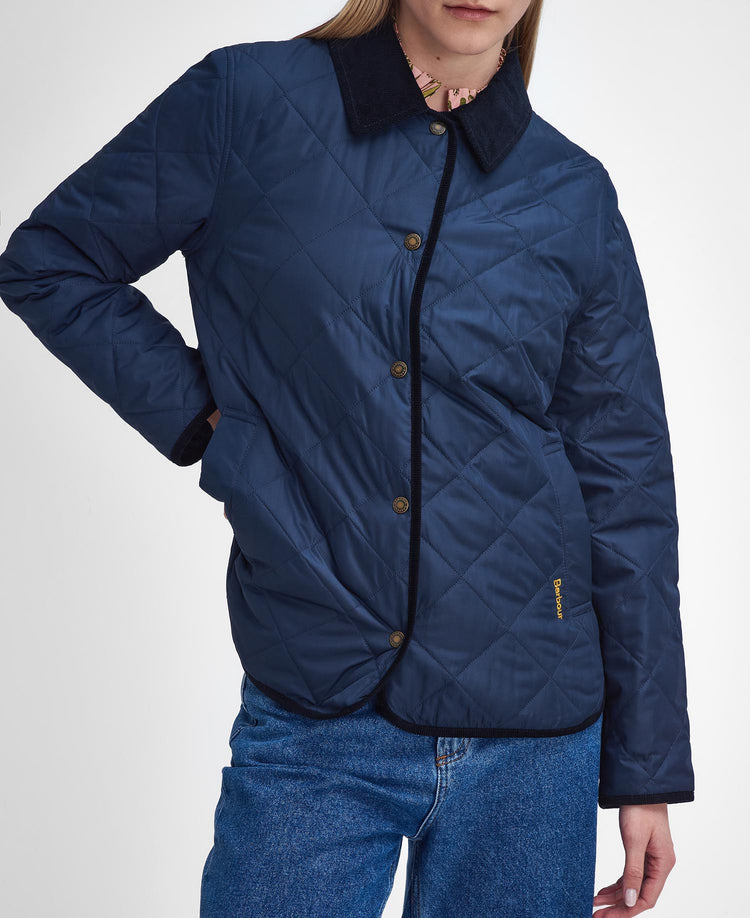 Barbour x William Morris Gallery Isabella Quilted Jacket