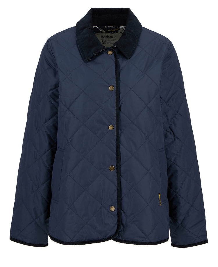 Barbour x William Morris Gallery Isabella Quilted Jacket