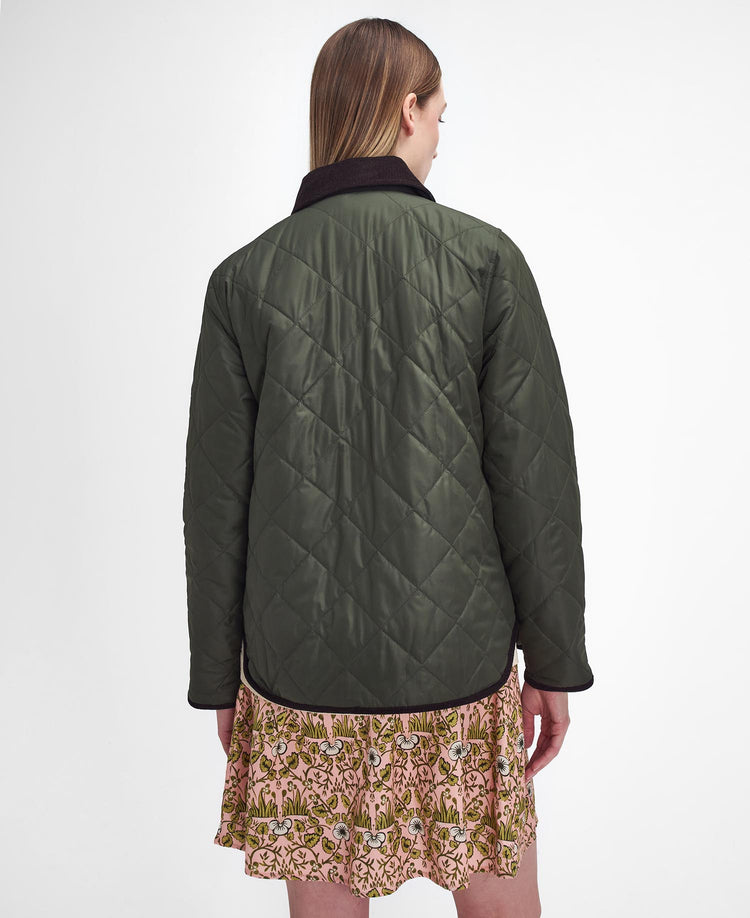 Barbour x William Morris Gallery Isabella Quilted Jacket