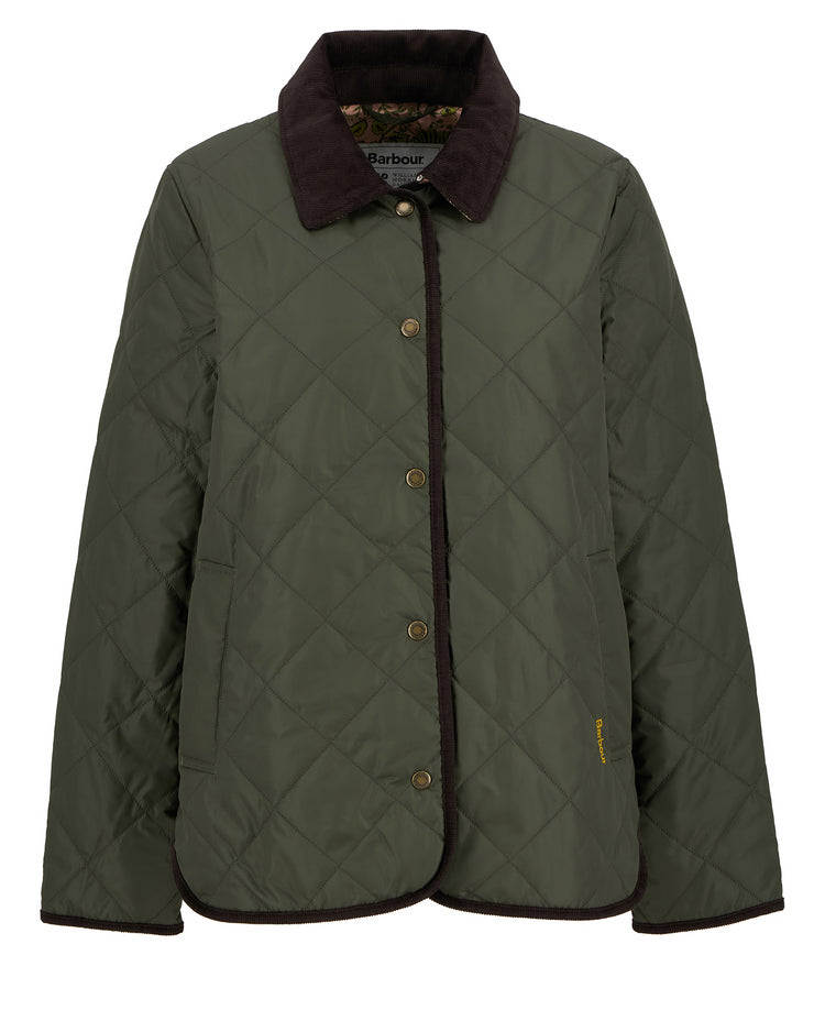 Barbour x William Morris Gallery Isabella Quilted Jacket