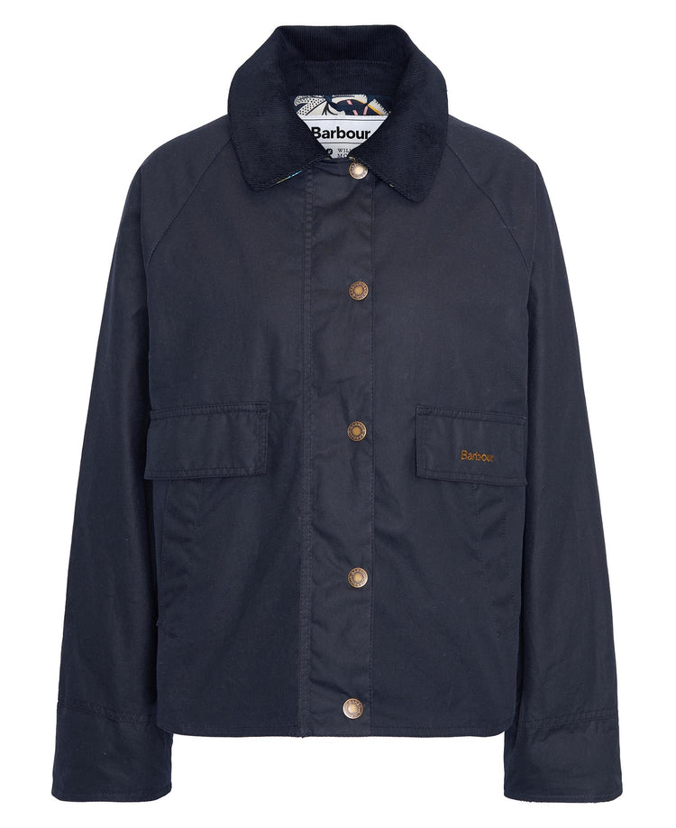 Barbour x William Morris Gallery Rendall Waxed Jacket