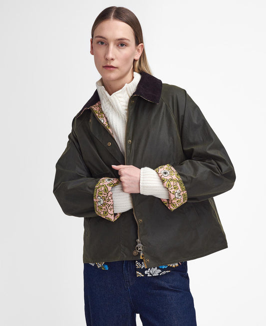 Barbour x William Morris Gallery Rendall Waxed Jacket