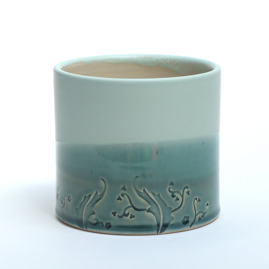 May Morris Arcadia Ceramic Planters by Emma Lacey