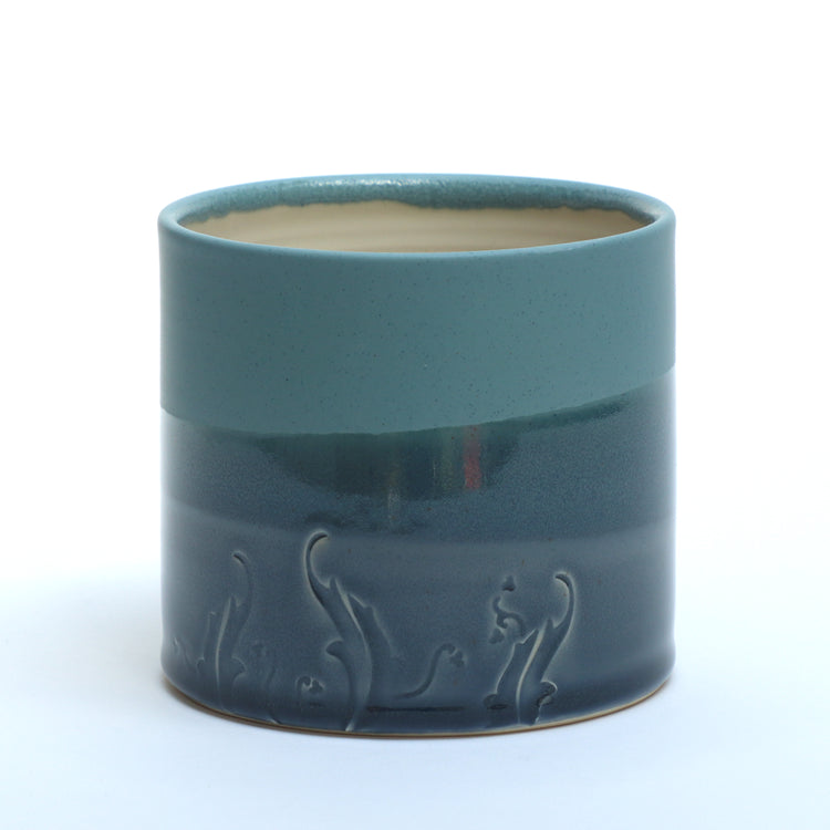 May Morris Arcadia Ceramic Planters by Emma Lacey