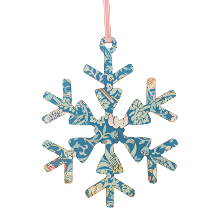 2D Snowflake Decoration