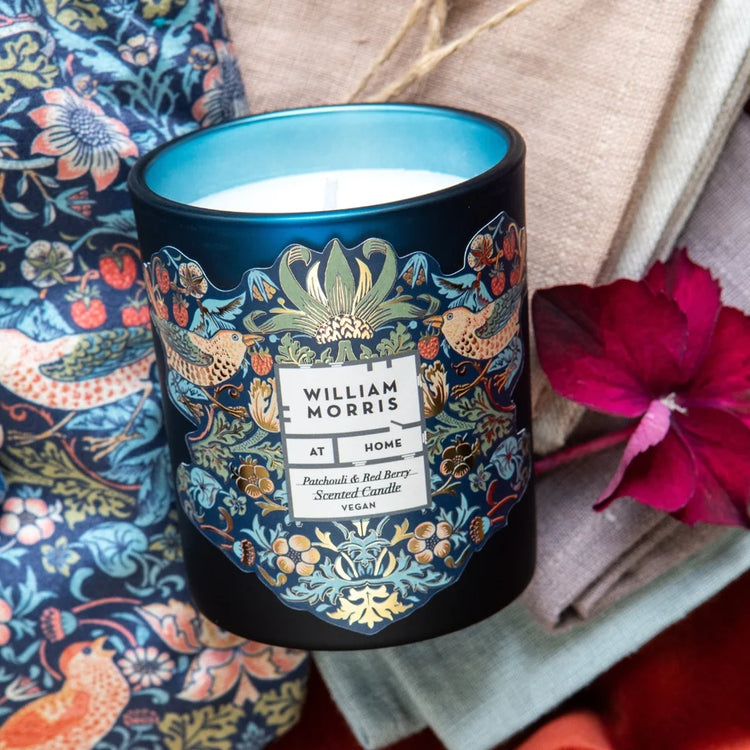 William Morris At Home Strawberry Thief Scented Candle