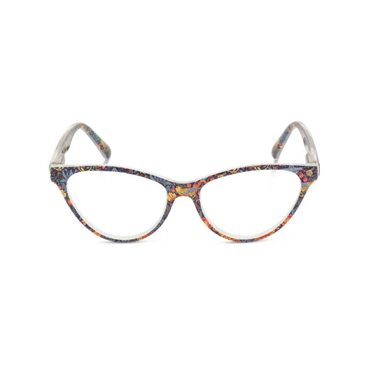 Strawberry Thief Cateye Reading Glasses