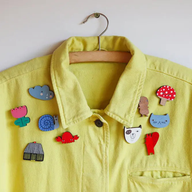 Donna Wilson Toadie Pin Badge