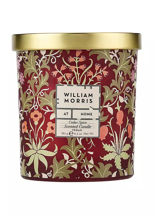 William Morris At Home Oak & Willow Cedar Spice Scented Candle