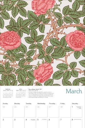 William Morris Gallery Wall Calendar 2025