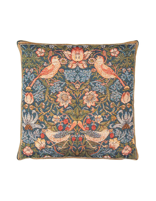 Strawberry Thief Tapestry Cushion (medium)