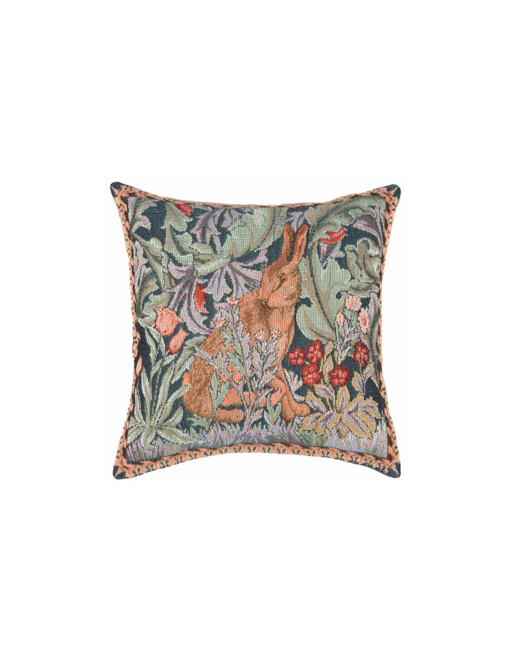 Hare Tapestry Cushion (left - small)