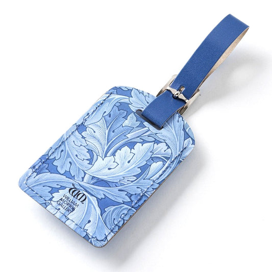 Acanthus Leather Luggage Label