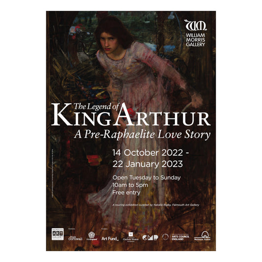 The Legend of King Arthur: A Pre-Raphaelite Love Story - A3 Poster