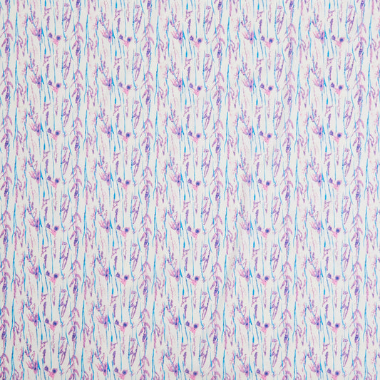 Althea McNish Liberty Fabric, Marina Reflection Pink