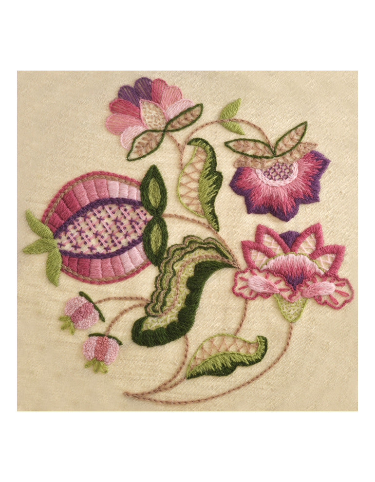 Pomegranate Crewel Work Embroidery Kit - Intermediate – William Morris ...