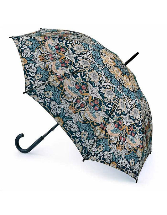 Morris & Co Strawberry Thief Print Canopy Umbrella