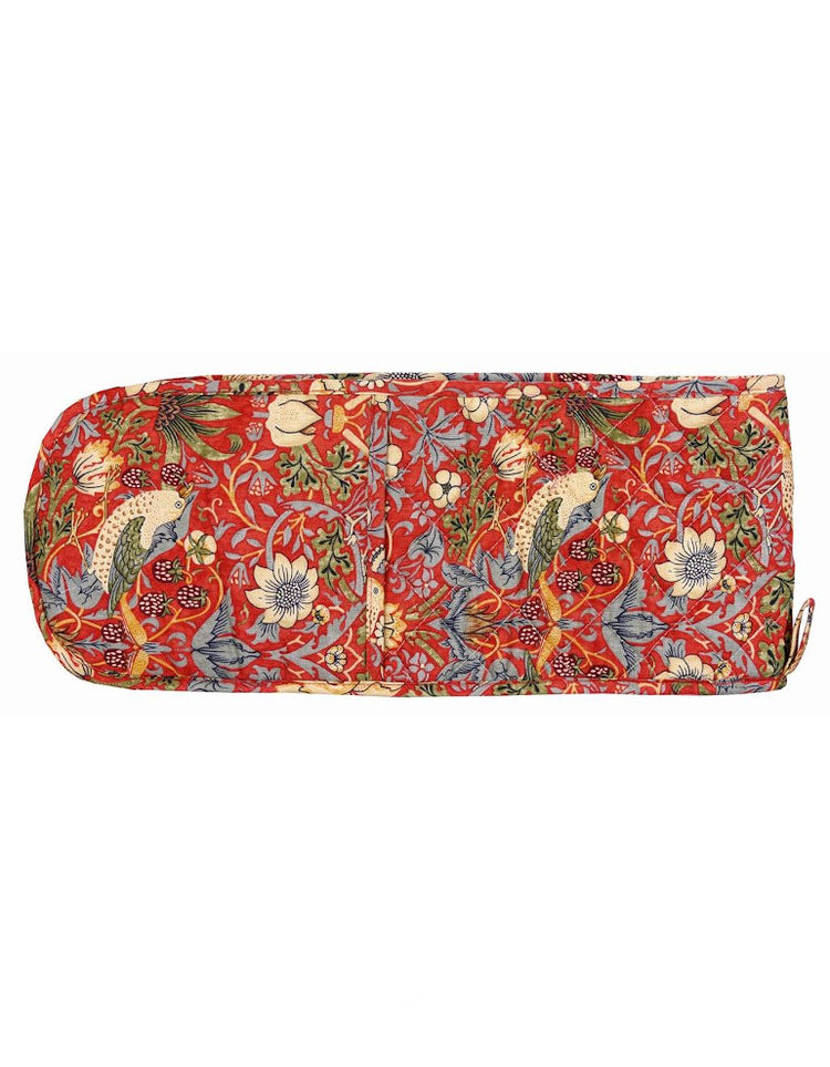 Strawberry Thief Red Double Oven Glove