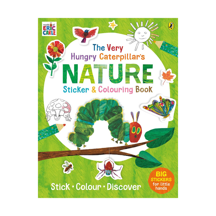 The Very Hungry Caterpillar's Nature Sticker and Colouring Book