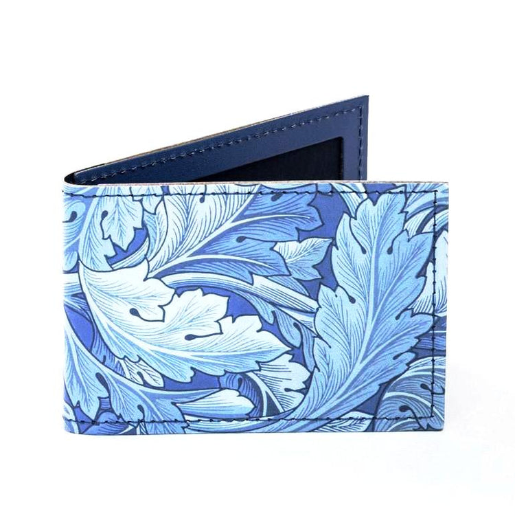 Acanthus Leather Travel Card Holder