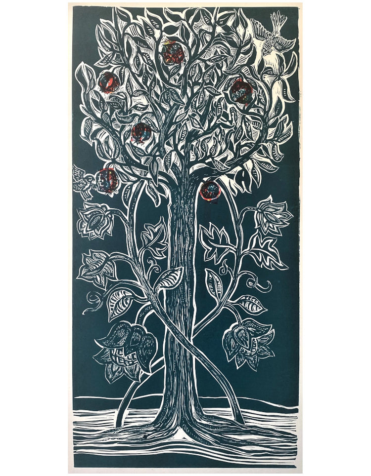 Anna Alcock - Tree of Life with Pomegranates