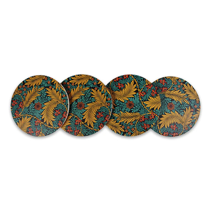 Larkspur Set of Four Ceramic Coasters