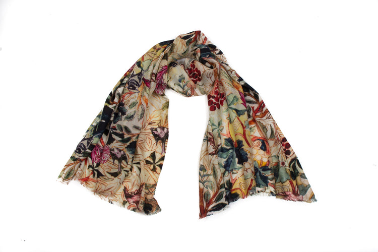 Grapevine Gallery Scarf (Natural)