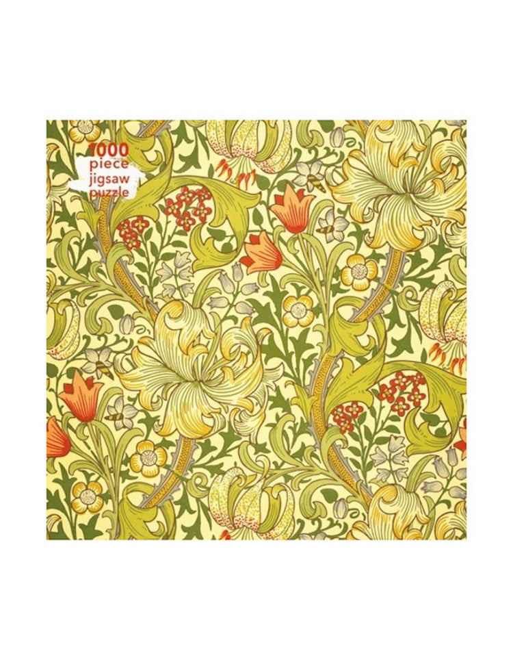 Golden Lily Jigsaw Puzzle