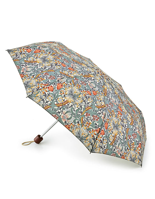 Morris & Co Golden Lily Print Umbrella